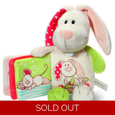 Nici Soft Rabbit with Plush Book